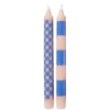 ART BOUGIE Stabkerze Checker 2er-Set