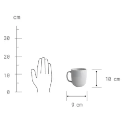 CASA NOVA Tasse 4er-Set