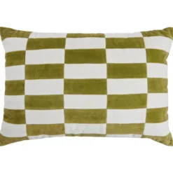 CHECKER VELVET Kissen