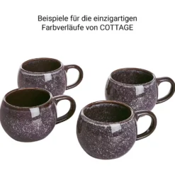 COTTAGE Espressotasse 6er-Set