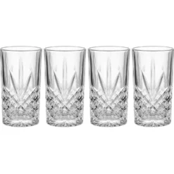 CRYSTAL CLUB Longdrinkglas 4er-Set