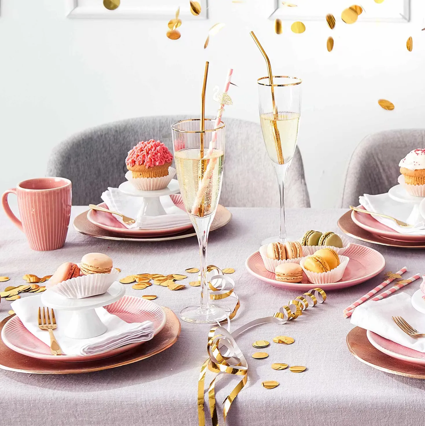 GOLDEN TWENTIES Champagnerflöte 4er-Set