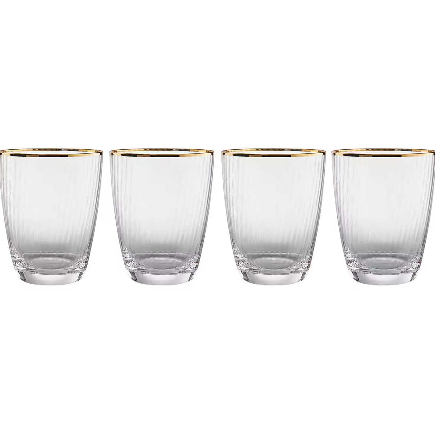 GOLDEN TWENTIES Wasserglas 4er-Set