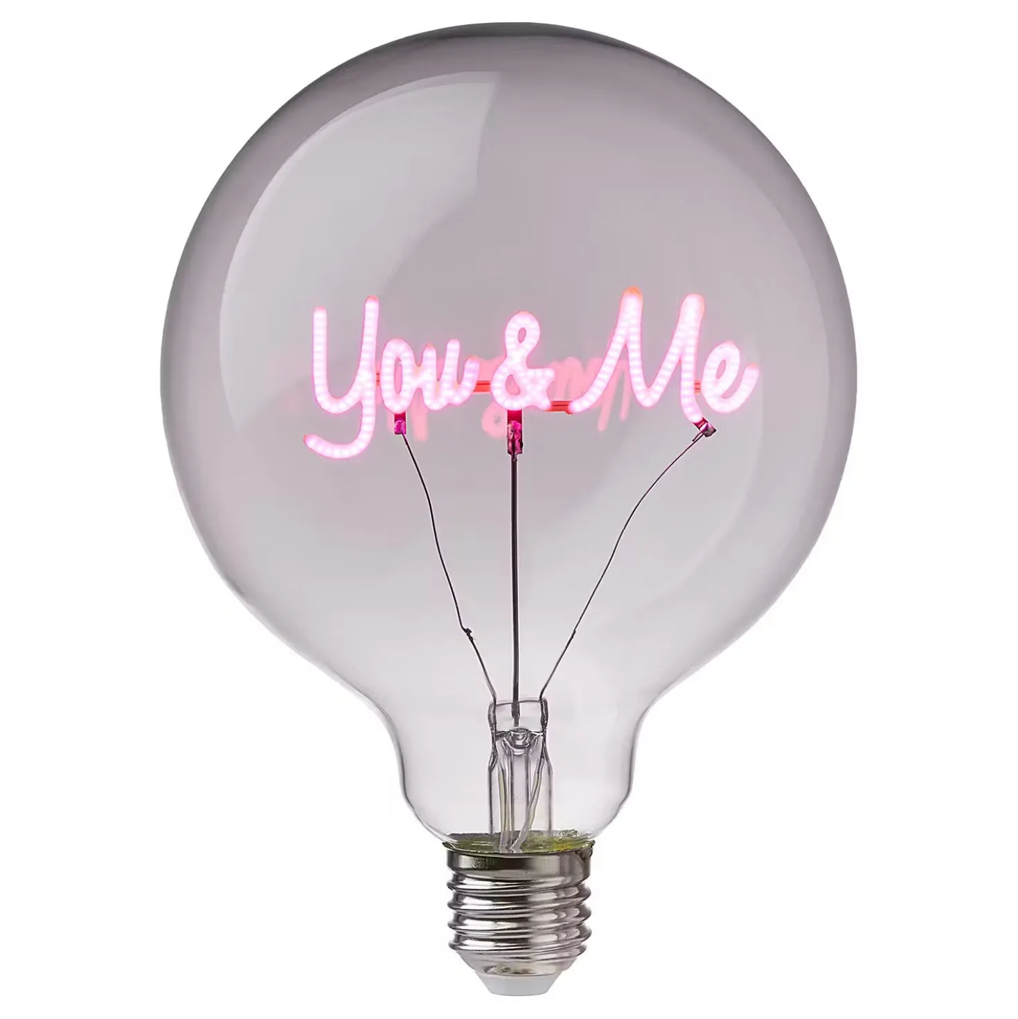 LED-Glühlampe BRIGHT LIGHT You & Me