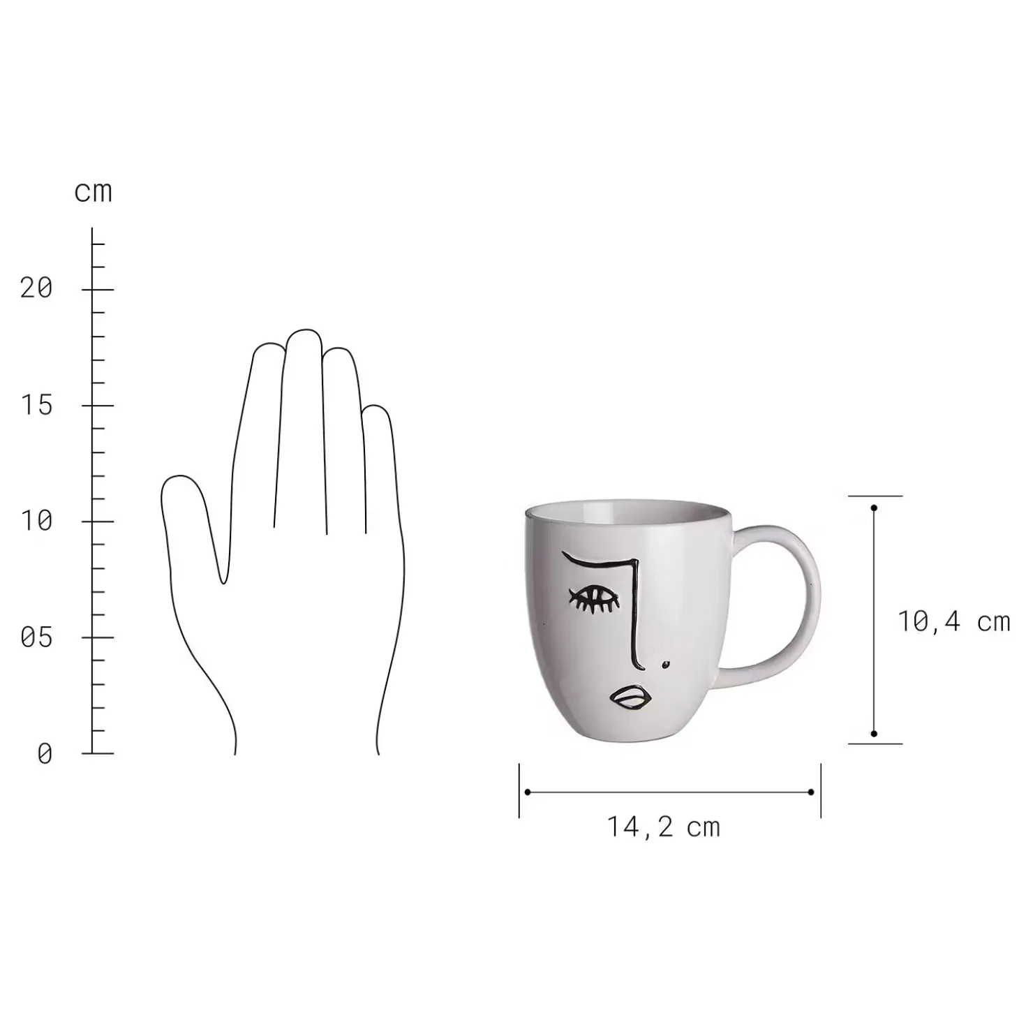 LINE ART Tasse