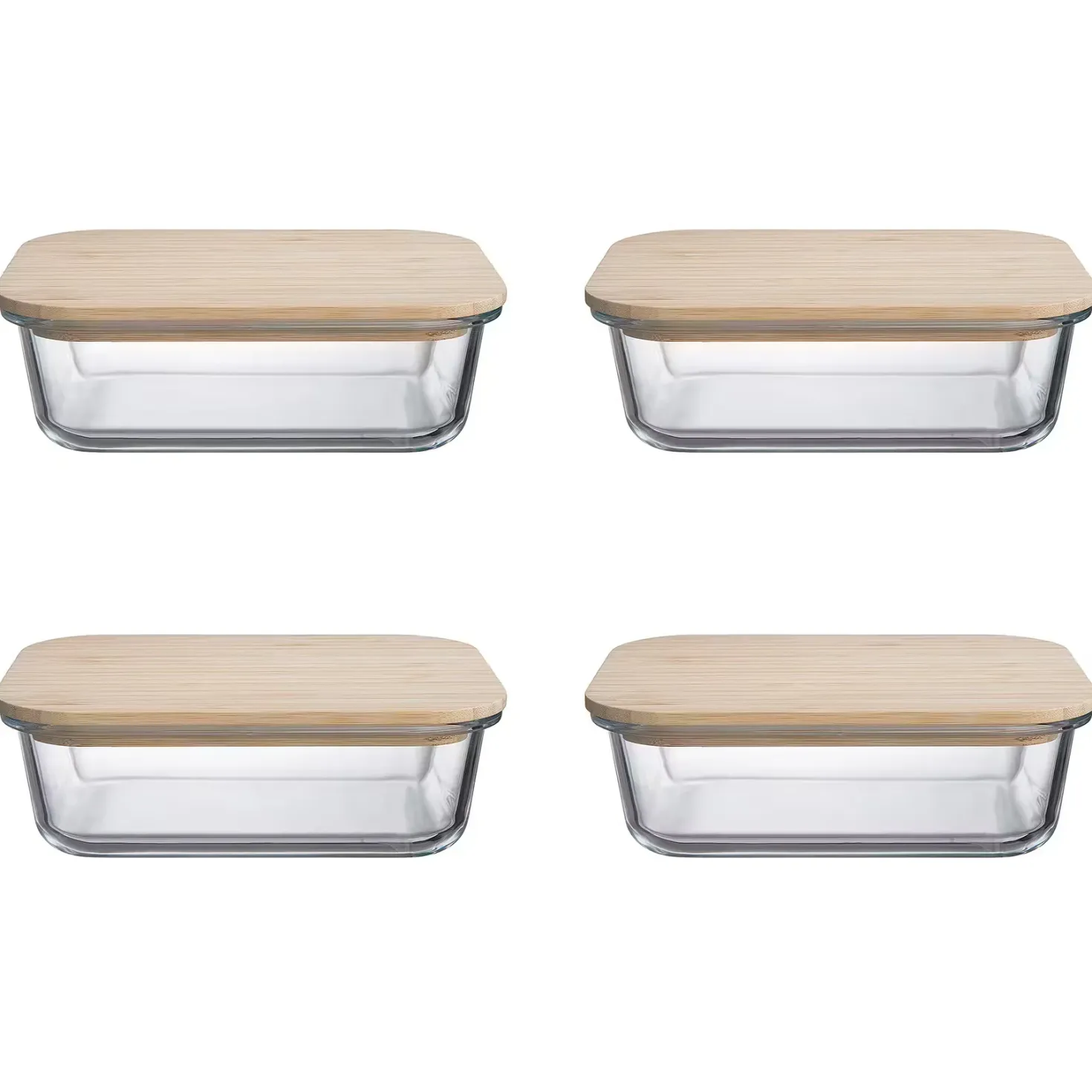 NATURALS Lunchbox 4er-Set