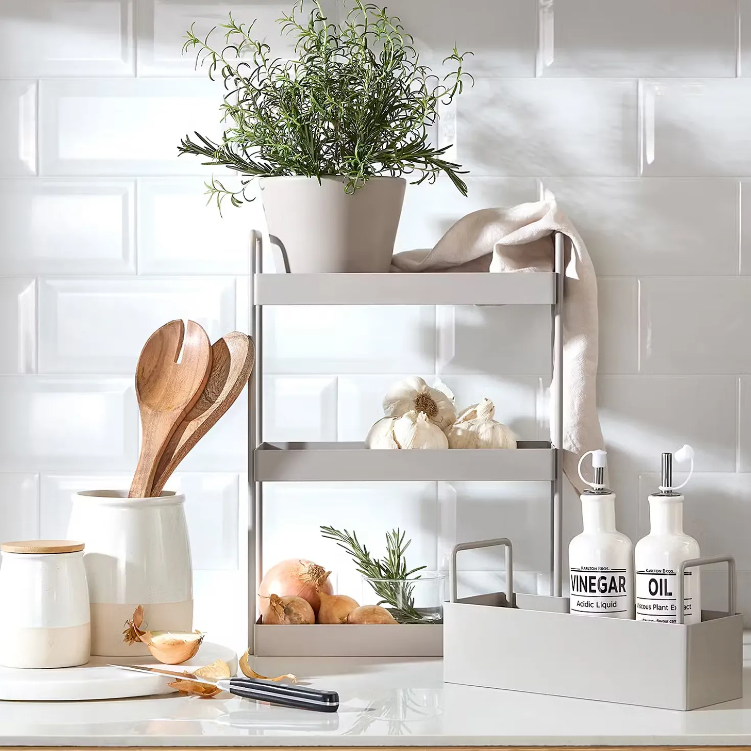 PURE KITCHEN Salatbesteck 2er Set