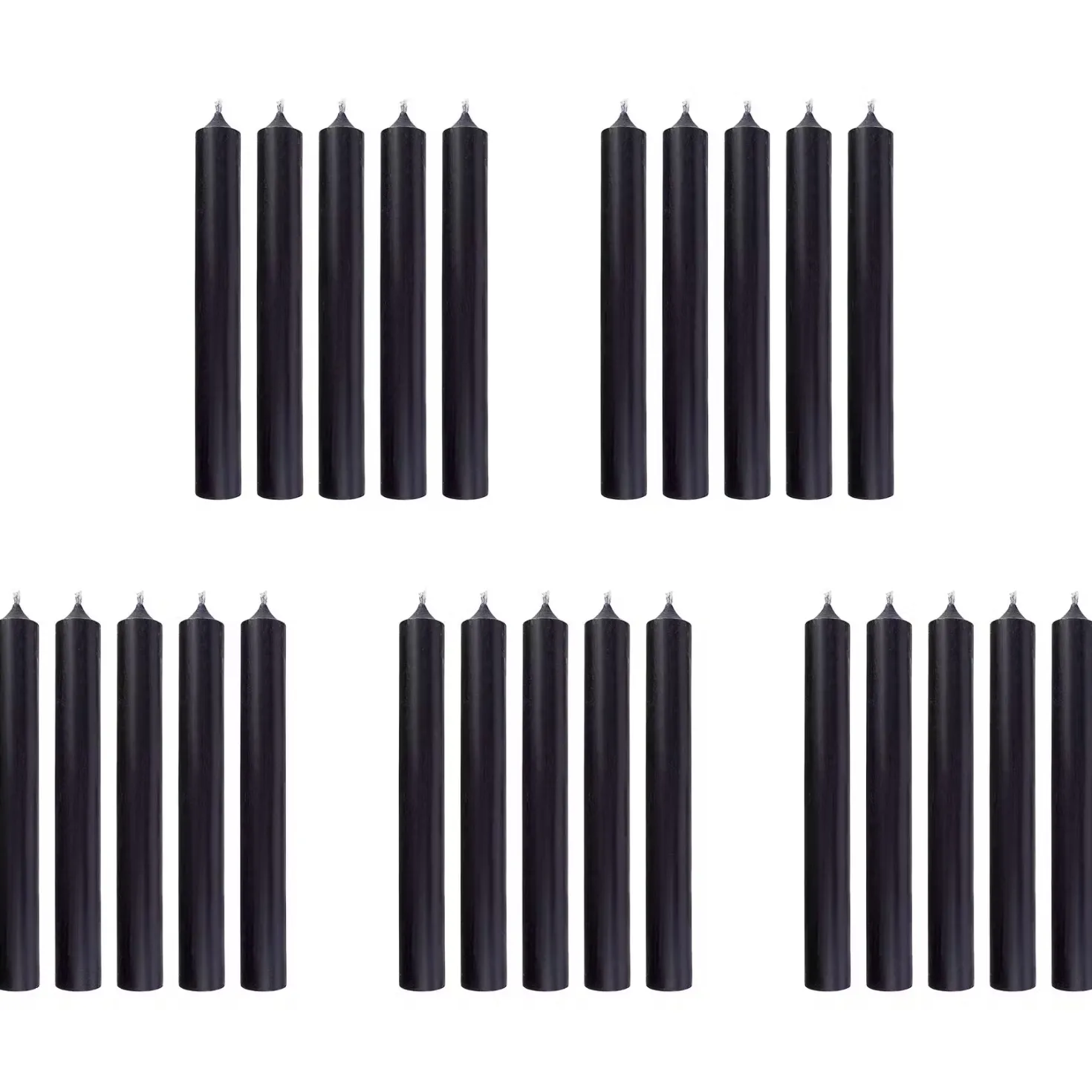 RAINBOW Stabkerze 25er-Set