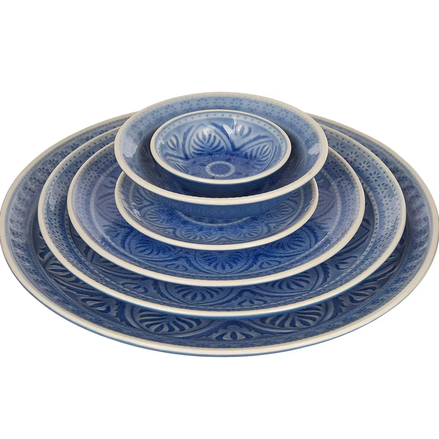 SUMATRA Teller 6er-Set