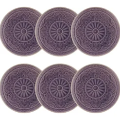 SUMATRA Teller 6er-Set
