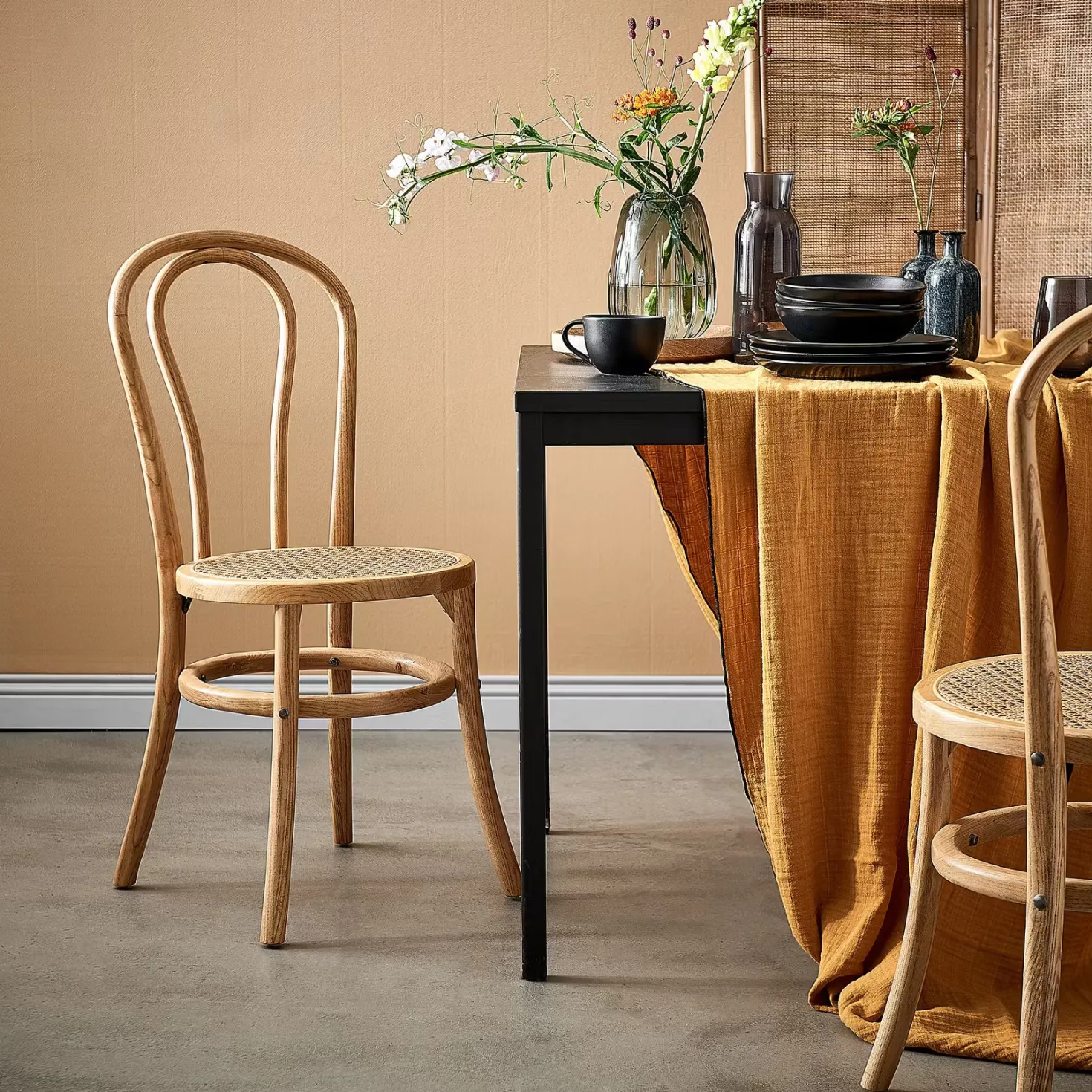 WIENER MELANGE Stuhl 2er-Set